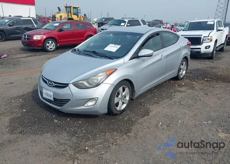2013 Hyundai Elantra Gls из США, поврежденный, VIN 5NPDH4AE9DH286208